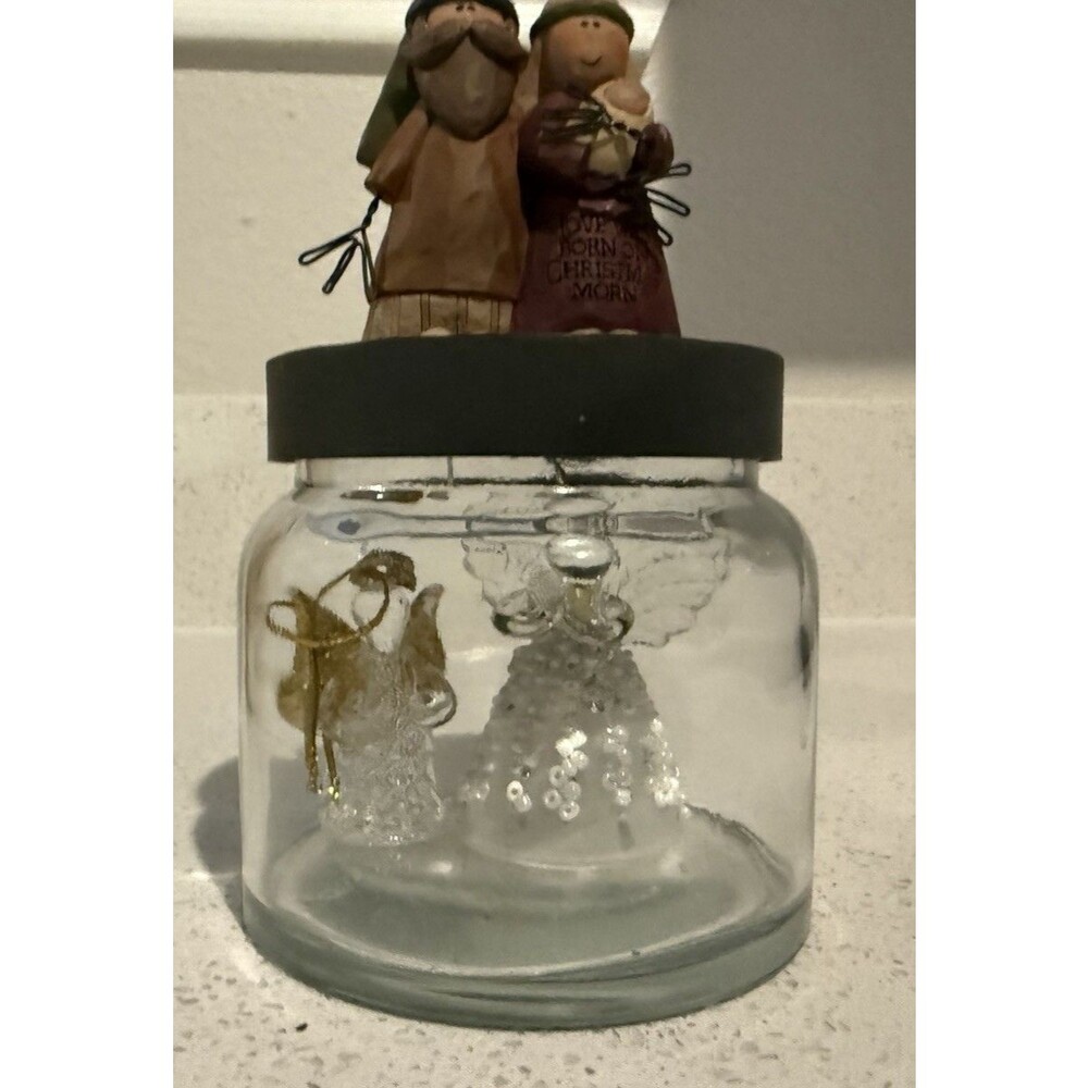 B Lloyd Christmas Nativity Figurine Love was Born on Christmas Morn 2 Angel